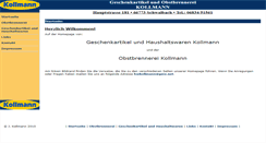 Desktop Screenshot of kollmann-net.de